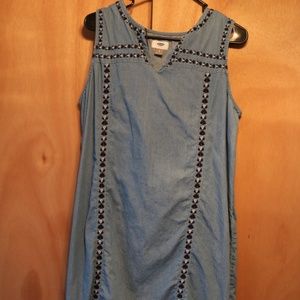 Old Navy Jean Dress Size L